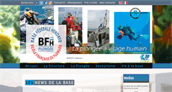 Desktop Screenshot of plongee-hendaye.net